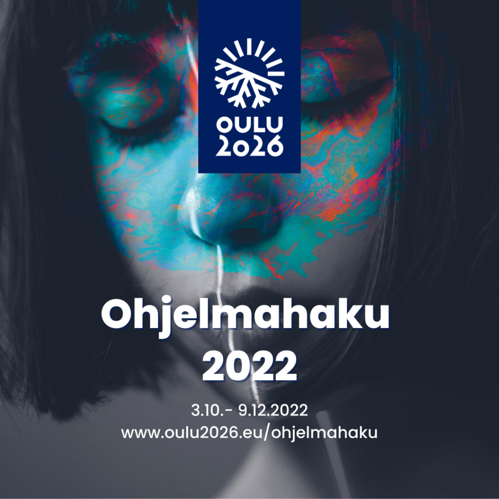 Ohjelmahaku 2022, 3.10. - 9.12.2022