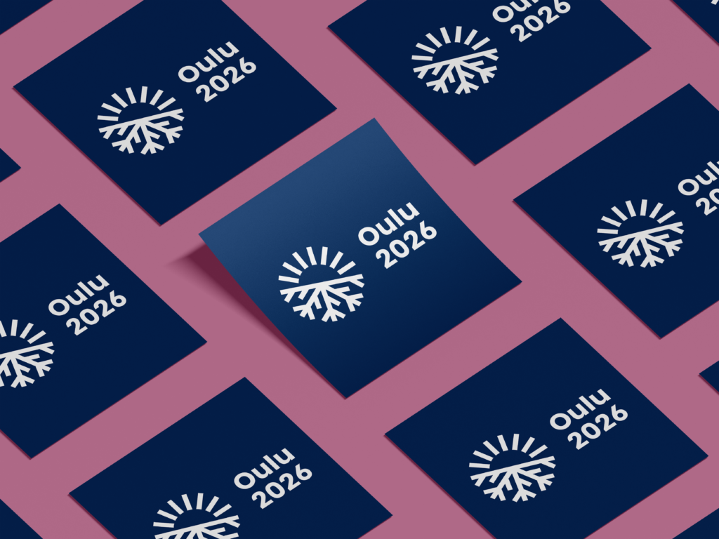 Kuvassa Oulu2026-logoja