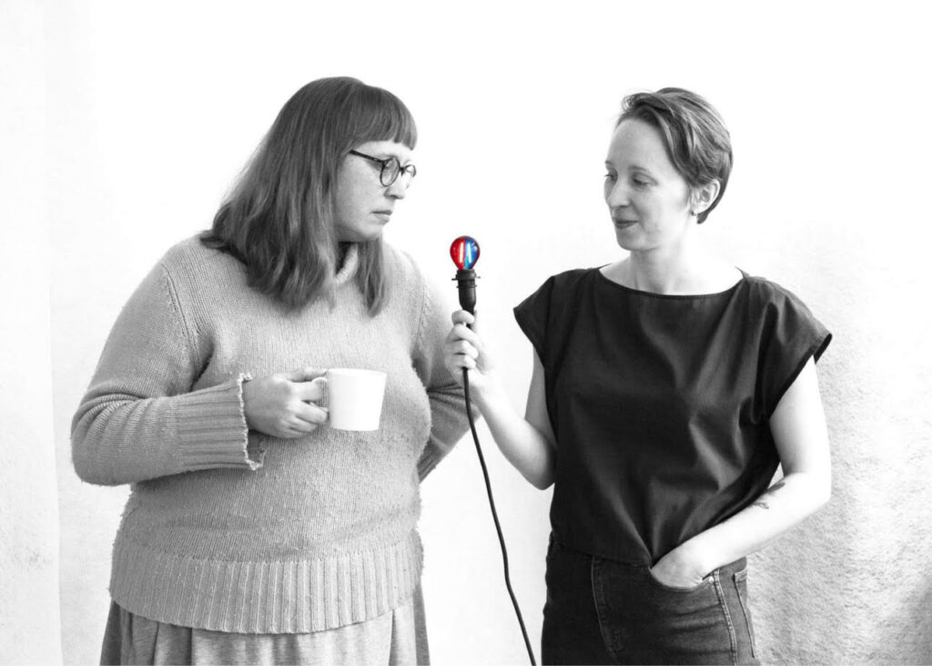 Mia Kivinen ja Anna Björklund
