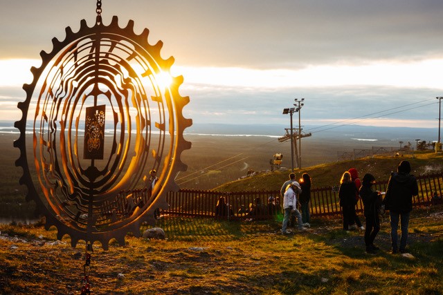 Ruka-tunturilla järjestetään keskikesällä Solstice-festivaali.