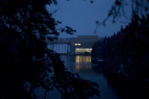Pyhäkosken voimalaitos Muhoksella. Kuva Maiju Pohjanheimo