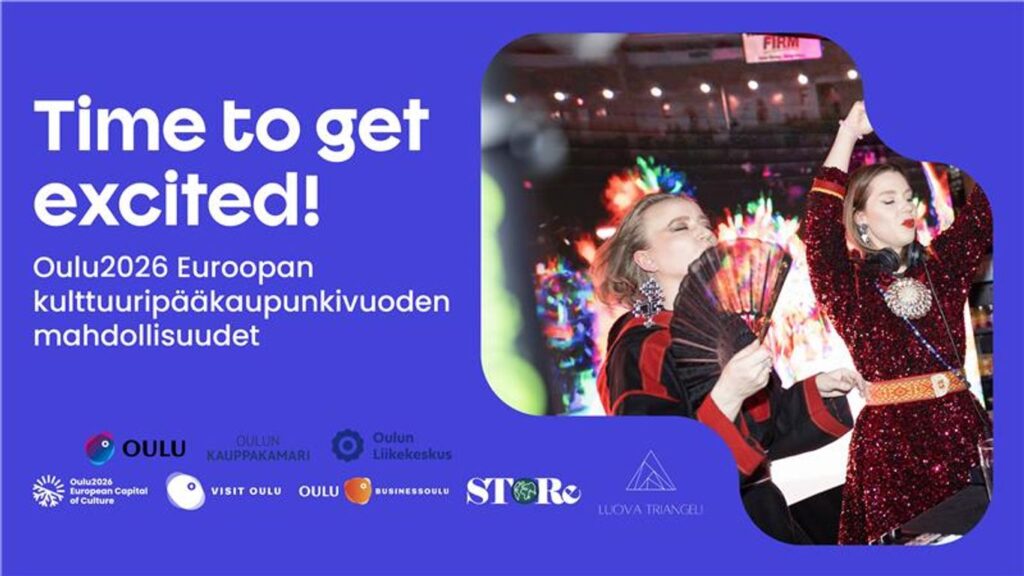 Oulu2026 kulttuuripääkaupunkivuoden mahdollisuudet, iloiset tanssijat