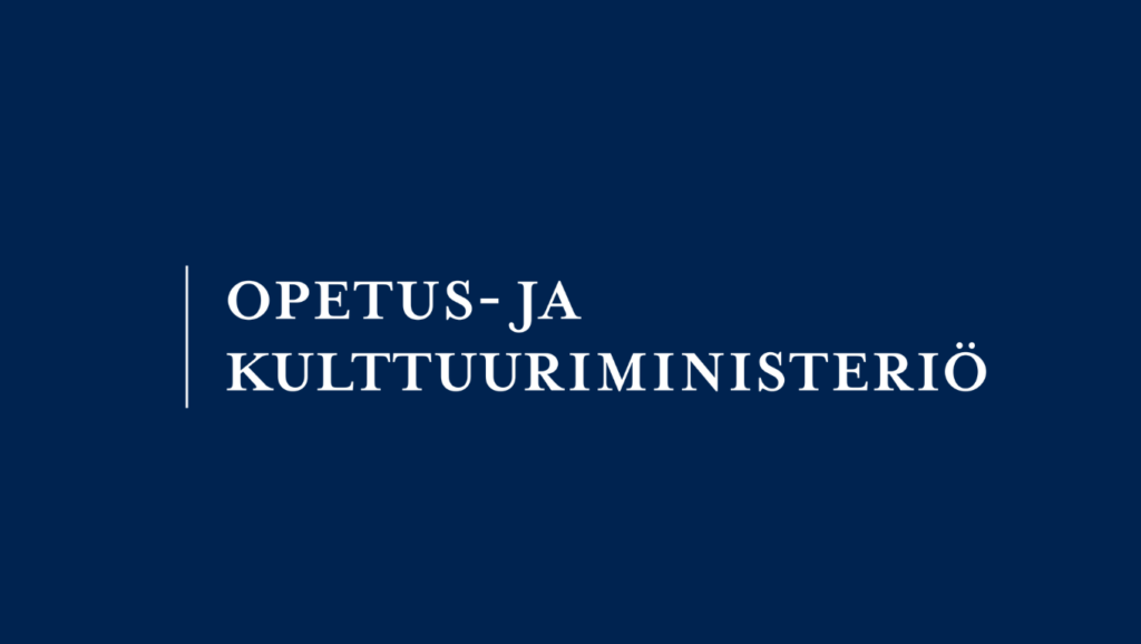 Opetus- ja kulttuuriministeriö logo