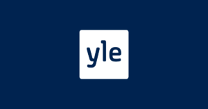 Ylen logon sininen tausta