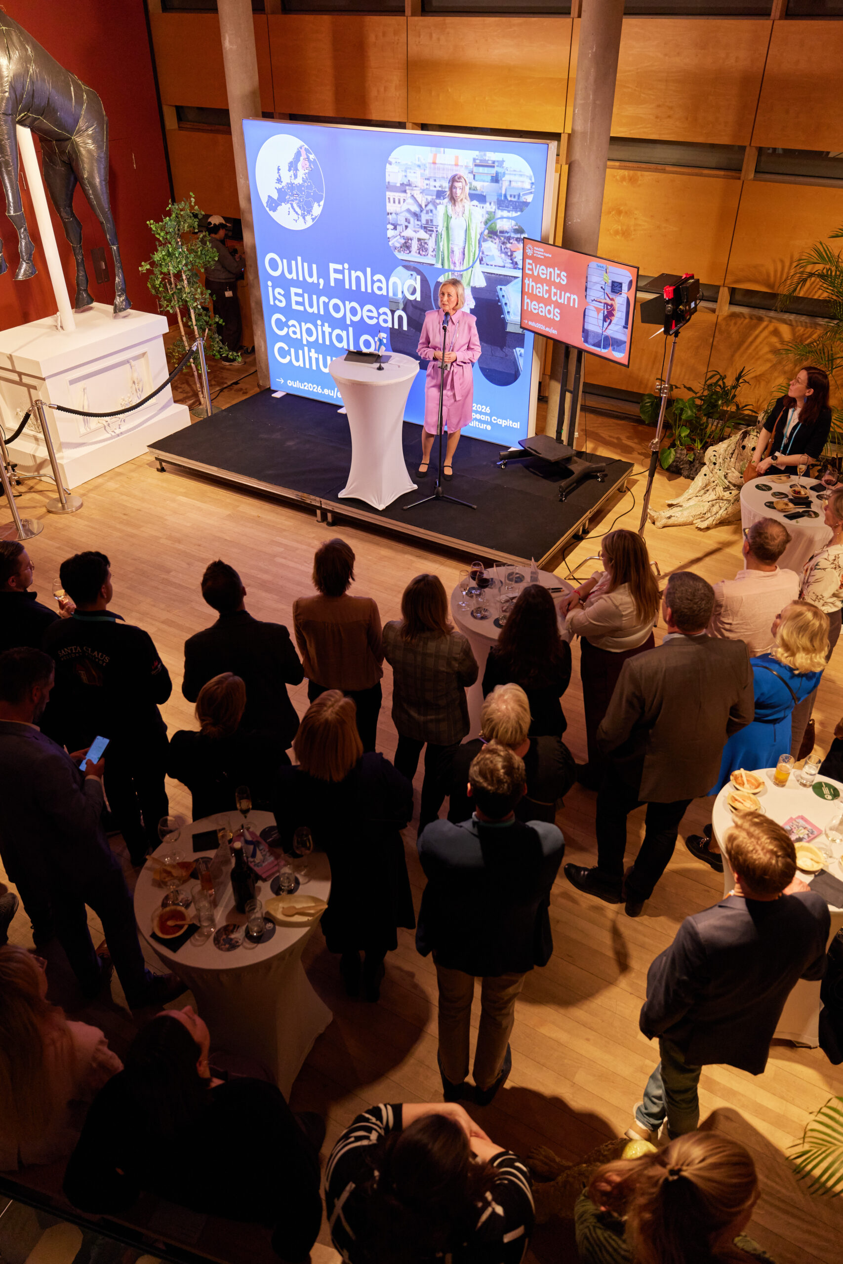 Oulu 2026 kulttuuripääkaupunki esittelytilaisuus