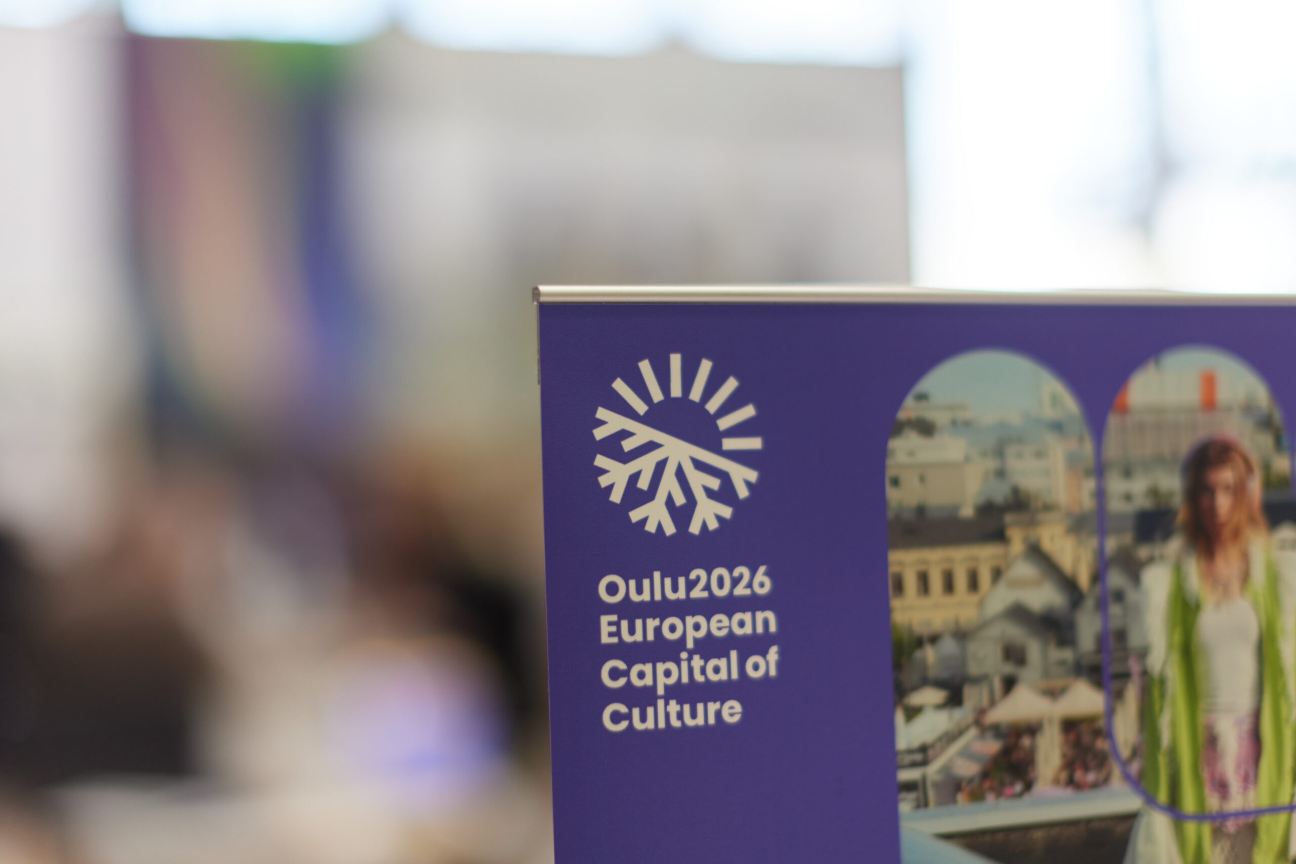 Oulu 2026 Euroopan kulttuuripääkaupunki mainos