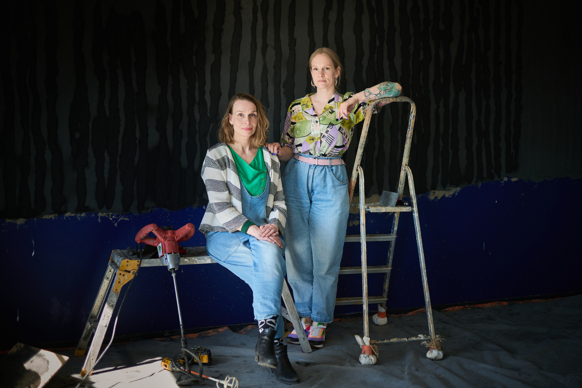 Art team MURRR! / Ulla Phillips and Jenni Valtakari / Photo: Mikko Ovaska